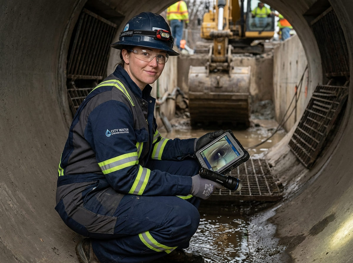 Sewer Line Inspection & Replacement in Andersonville